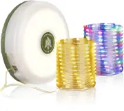 FOHOA 2Pack Camping String Light for Indoors and Outdoors