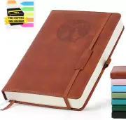 Lined Journal Notebook for Women Men, Hardcover Leather Journals for Writing 300