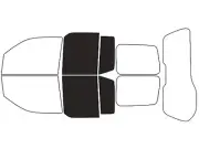 Rvinyl Window Tint Kit Fits Fits Nissan Xterra 2005-2015