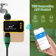 Solar WIFI Watering Timer Irrigation Controller Automatic Smart APP Control US