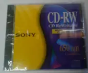 Sony 650mb CD-RW SEALED