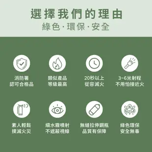 【帆珩牌】 消防安檢用水滅火器 6公升 國產品  政府認證 消防署認可 環保無毒 獨家藥劑 創新研發  滅火級別高