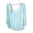 NWT American Eagle Women's Light Blue Blouse S