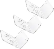 Secure Stable Wall Mount Bracket for Security Cameras Speakers Acrylic