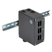 Serveredge Rail Mount Enclosure 6Port Duplex/ LC Quad