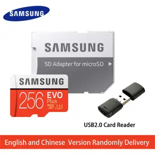 三星存儲卡 32GB 64GB 128GB 256GB SDHC 95MB/s EVO+ 級 MicroSD Class