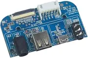 USB2.0 Auditory Power Amplifier Board for Boom Wireless Loudspeaker Auditory Power Board PCB Accessory