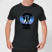 Harry Potter Silhouette Attack Men's T-Shirt - Black