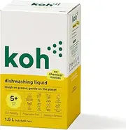[Koh] Dishwashing Liquid | Non-Toxic, Fragrance-Free, Eco-Friendly | Australian Made, Dermatologically Tested | Septic Safe Formula