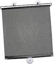 ULDIGI 1 Set Blackout Roller Blinds Fence Covering Privacy Window Suction Cup Roller Shade Cloth Suction Cup Curtain Privacy Fence Screen Pergola Shade Cover Hood Sucker Travel PVC
