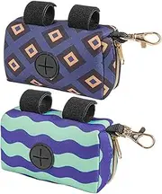 Vaguelly Diaper Bag Dispenser Holder Reusable Diaper Caddy for Poop Bag Storage