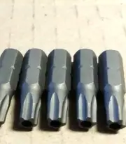10x TT40 TH40 T40 +central security hole Torque Torx bit Screwdriver CRV-MO ABW