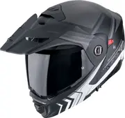Scorpion ADX-2 Lewis, flip up helmet , color: Matt Black/Grey/White , size: M