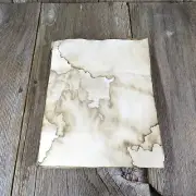 Stained Paper - Coffee Dyed - 25 Sheets - Grundg Art- Junk Journal Pages - Ephem