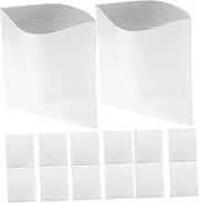 WEKAMOS 100Pcs Foam Wrap Bags for Moving Shipping Foam Packaging Pouch for Glassware Plates Cups Cushioning Foam Wrap for Safe Transport