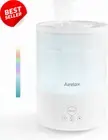 2.5L Cool Mist Humidifier for Bedroom Baby Room Quiet Top Fill Auto Off