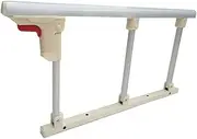 Bed Rails Foldable Safety Guard for Elderly Assist Handle Handicap Bed Railing Metal Grip Bumper Bar, 67 * 35cm (Color : B)