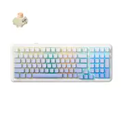 MCHOSE K99 V2 98% Hot-Swap Wireless Mechanical Glacier Gradient Keyboard - Icy Creamsicle Switch [KBMCK99V26]