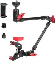 Upgraded 22In/57Cm Adjustable Articulating Friction Magic Arm with 1/4" Thread &