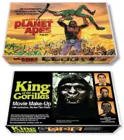 Marx Battle for the Planet of the Apes OR King of the Gorillas Movie Makeup box