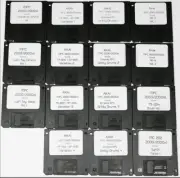Akai MPC 3000 2000 xl Format Floppy 15 Disk Drum Machine Sample Library 1200 909