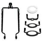 7Inch Lamp Shade Harp Holder Adjustable Lamp Harp Kit E14,E26,E27 Light4936