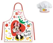 Disney Minnie children apron 2 piece set