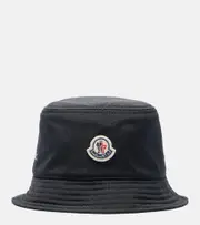 [Moncler] Moncler Logo bucket hat UK 7 1/8 black