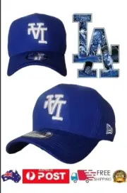 LA DODGERS MLB NEW ERA 9FORTY BLUE & WHITE SNAPBACK CAP HAT NY NBA BASEBALL NFL
