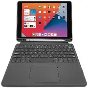 J.Burrows iPad 7/8/9 10.2" Folio Case with Keyboard/Touchpad