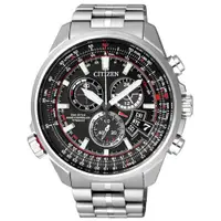 在飛比找PChome24h購物優惠-CITIZEN Eco-Drive 密謀間諜鈦金屬電波計時腕