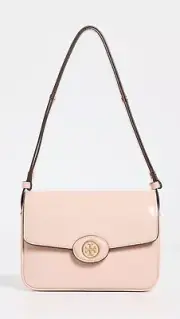 Tory Burch Robinson Spazzolato Convertible Shoulder Bag Crossbody ~NWT~ Blush