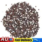 30g 4mm Crystal Rhinestone Acrylic Flat Back DIY Nail Sequins (Dark Coffee) HOT