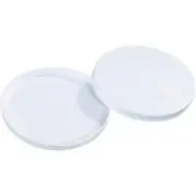 Plastic End Caps for Mailing Tubes 6" Diameter White for Shipping 100/Case