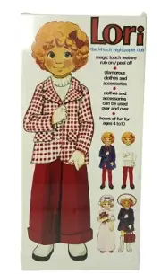 Vintage Lori The 14 Inch High Paper Doll, 1974, The Toy Factory, New Sealed