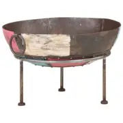 NNEVL Colourful Rustic Fire Pit Ø 60 cm Iron