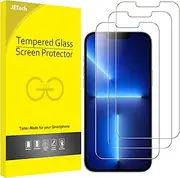 JETech Screen Protector for iPhone 13 Pro Max 6.7-Inch, Tempered Glass Film, 3-Pack