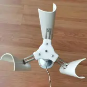 Wind Turbine Generator Kit Vertical Axis Wind Turbine for Lab Home Classroom
