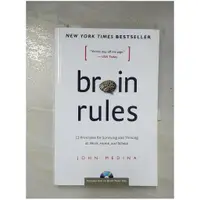 在飛比找蝦皮購物優惠-Brain Rules: 12 Principles for