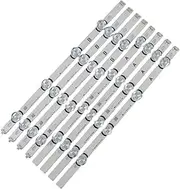 SCPCKZETZN Kit 8PCS LED Backlight Strip fit for LG 40LF630V 40LF570V fit for INNOTEK 40 DRT4.0 DRT3.0 40 inch A B SVL400 6916L-0885A 0884A