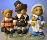 CHERISHED TEDDIE "ISAAC JEREMIAH AND TEMPERANCE" 707031 MINT IN BOX