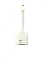 Xavier MDP-DVI Thunderbolt Video for Apple to DVI Female Adapter, 6" ; White