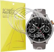 Blueshaweu Compatible for Sekonda Active Pro Smart Watch Screen Protector, [3 Pack] Full Coverage TPU Clear Film Compatible for Sekonda 47mm Active Pro GPS Smart Watch/Sekonda 30238 (6 Pack)