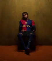 Limited Edition FC Barcelona X Travis Scott 24/25 Home Jersey Men’s (L) 1/1899