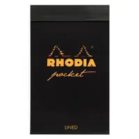 在飛比找誠品線上優惠-法國 RHODIA 便攜型便條紙/ 黑/ 橫線