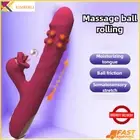 G-Spot Vibrator Thrusting Dildo Vibrator Toy Pleasure Remote Pumping Rotating