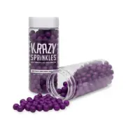Purple 8mm Sprinkle Beads | Krazy Sprinkles by Bakell®