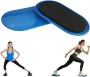 2PCS Workout Sliders,Exercise Sliders, 9.3x5.3 Inch Workout Sliders Disc, Non Slip Core Sliders, Reusable Sliding Discs for Exercise, Pilates, Gym, Fitness