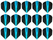 5 New Sets Harrows Quantum Standard Dart Flights - Aqua