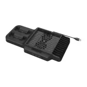 3 In 1 Charging Station Base Game Disc Storage Rack For Xbox Series X Console